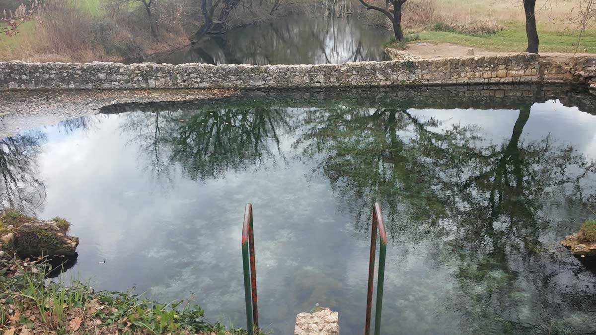 L'antica piscina de Le Caldane
