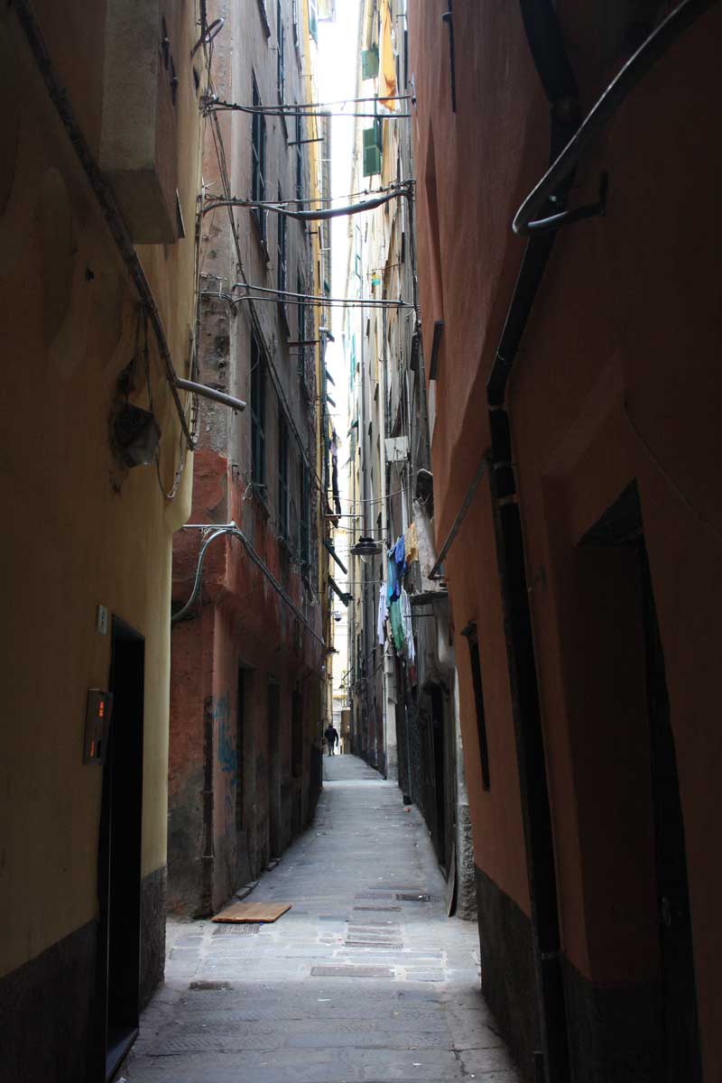 Un weekend a Genova, carrugi