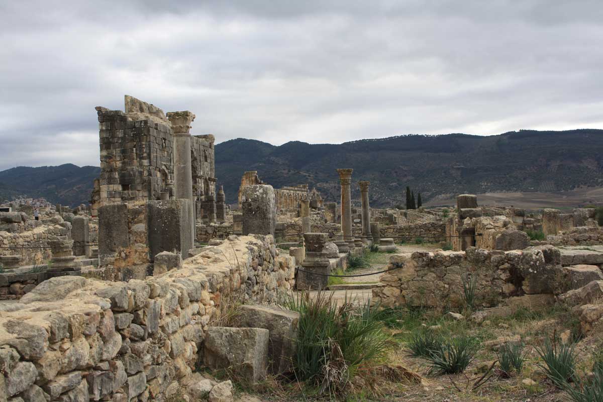  Volubilis: un'antica città romana in Marocco