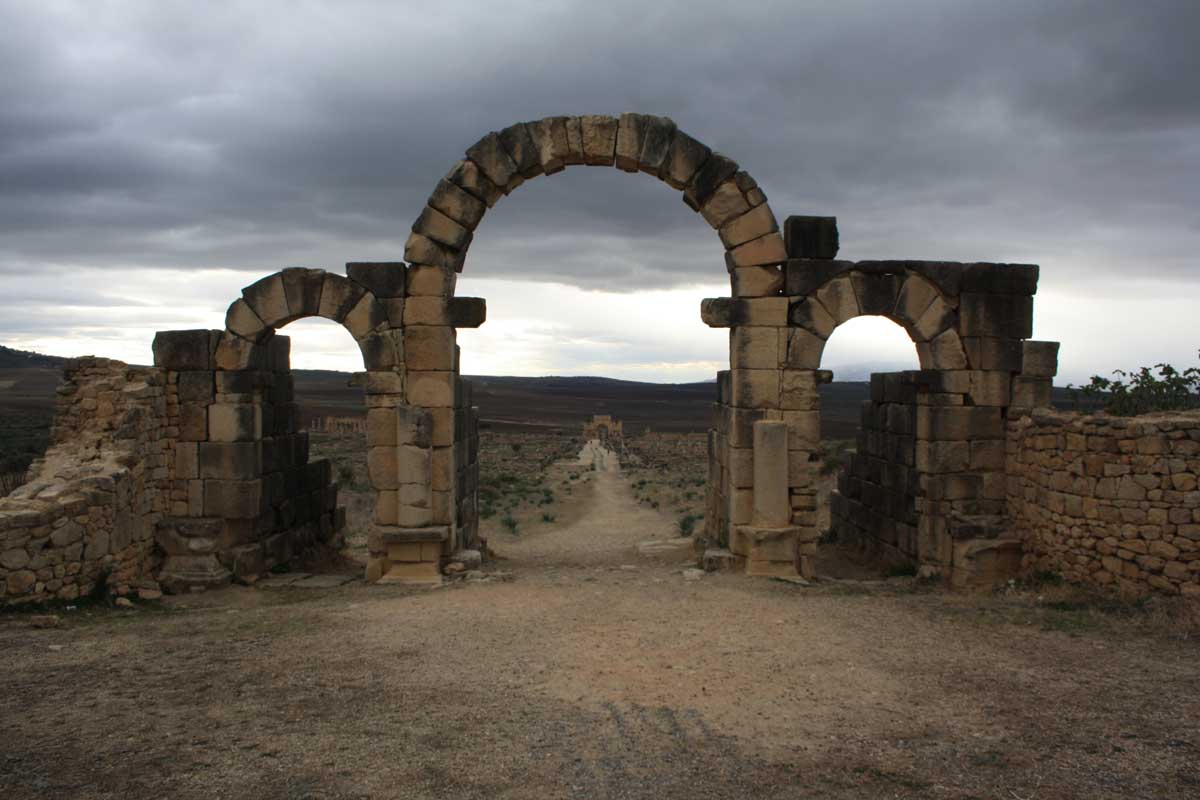  Volubilis: un'antica città romana in Marocco