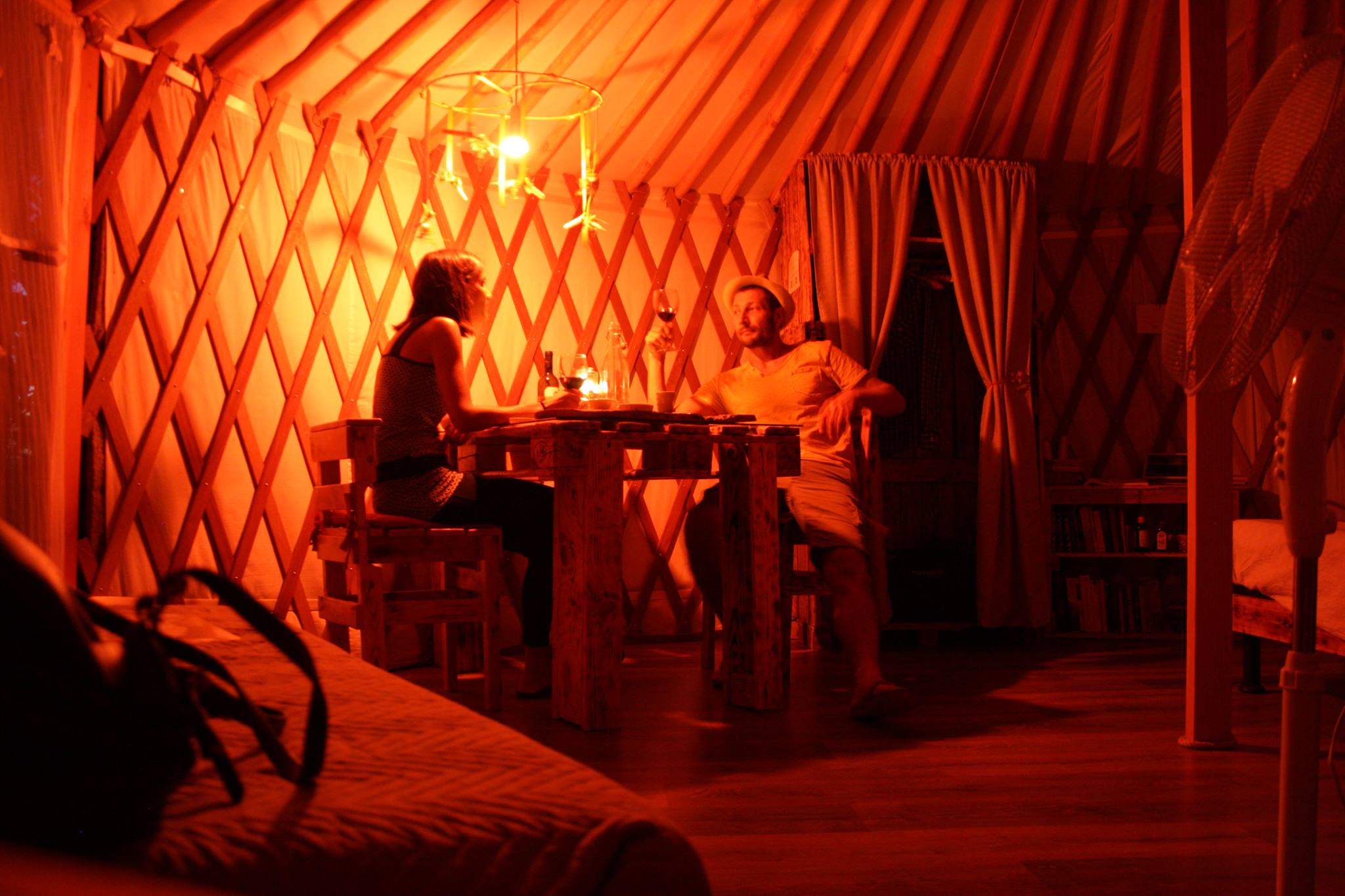 Luoghi insoliti: dormire in una yurta nella campagna toscana