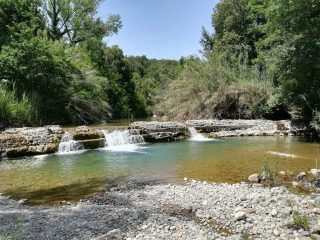 Il fiume Cornia e il Pozzo della Serraiola